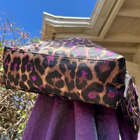 Coach Signature Ocelot Leopard Print Tote & Wristlet ๐๐ - Picture 8 of 13